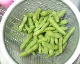 今年お初→枝付き枝豆～っ♪作り方5写真