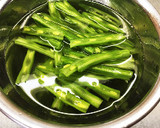◎簡単インゲンと豚肉の中華炒め作り方1写真