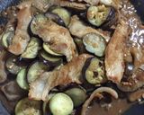 豚肉と茄子の胡麻味噌炒め作り方4写真
