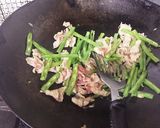 ◎簡単インゲンと豚肉の中華炒め作り方6写真