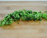豆苗ペースト(冷凍)作り方3写真