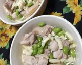 お手軽✿ヘルシー❀鶏肉と枝豆簡単煮✿作り方7写真
