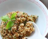 うまうま♡肉味噌ニラチャーハン作り方7写真