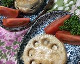 お手軽✿ヘルシー❀ひき肉挟み蓮根ソテー✿作り方8写真