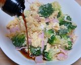 ブロッコリーの卵とじポン酢味作り方6写真