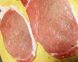 ケチケチ☆柔らかトンテキニンニクチップ作り方1写真
