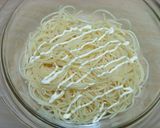 ポン酢で和風サラスパ(´∀`*)オイシー作り方3写真