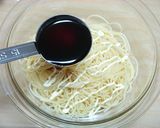 ポン酢で和風サラスパ(´∀`*)オイシー作り方5写真
