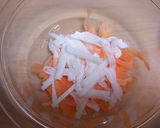 ポン酢で長芋サラダ丼作り方2写真