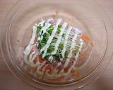 ポン酢で長芋サラダ丼作り方5写真