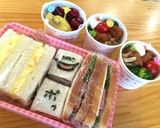 妖怪ウォッチ ウィスパーのサンドイッチ作り方10写真