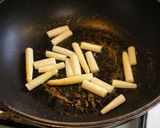 ホワイトアスパラのたらこクリームパスタ作り方7写真