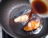 ポン酢でブリの照り焼き作り方4写真