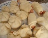 強力粉と薄力粉を使って。●肉まん●作り方2写真