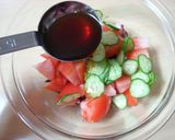 ポン酢でタコとトマトのマリネ作り方6写真