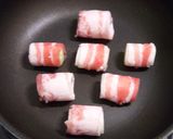 ポン酢で白ネギの豚巻き作り方4写真