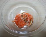 辛くてもマイルド☆ポン酢でキムチ豆腐丼作り方1写真