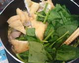 ♢鶏もも肉とお揚げさんの和風アヒージョ♢作り方3写真