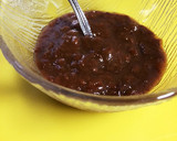 暑い日に！梅肉を使った魚缶の和え物作り方3写真