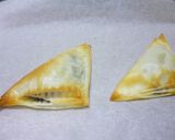 パリパリ！焼売の皮で、チーズあんこパイ♡作り方8写真