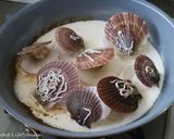 ホタテとウニのクリームパスタ作り方1写真