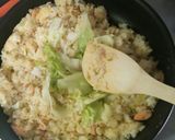 鮭とじゃこの和風チャーハン♪作り方5写真