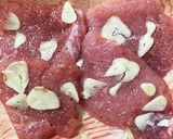 スライスニンニクで美味しい豚カツ！作り方2写真