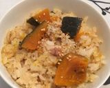 カボチャとツナの炊き込みご飯♪作り方4写真