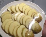 ☆焼きジャガイモに旨マヨ玉ねぎソース☆作り方1写真