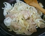 シロさんの玉ねぎたっぷりしょうが焼き作り方4写真