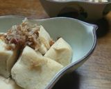 材料2つde簡単♪高野豆腐と鰹節の煮物作り方2写真