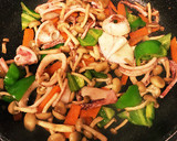 いかと野菜のオイスター炒め☆作り方4写真