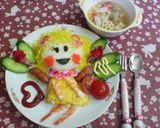 キッズプレート♪。(＾ё＾）。”作り方1写真