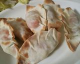 マッシュポテトと餃子の皮♪中は色とりどり作り方4写真