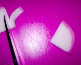 お弁当★飾りに【かまぼこdeちょうちょ】作り方6写真