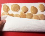 【おうち呑み】帆立とベーコンのぐるぐる。作り方5写真