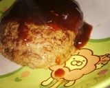 **トマト缶煮で簡単込みハンバーグ**作り方1写真