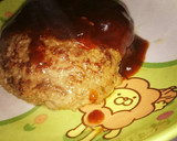 **トマト缶煮で簡単込みハンバーグ**作り方1写真