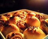 酒粕パンと酒まんじゅうパン(笑)作り方5写真
