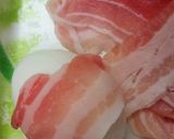 【ママレシピ】簡単で美味しい♡肉巻き卵♡作り方2写真