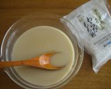 ふるふるグレフル♪わらびもち作り方1写真