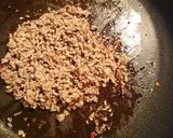 激ウマッ！茄子と挽き肉ピリ辛ニンニク炒め作り方6写真