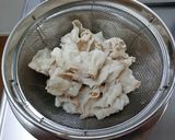 お肉柔らか！冷しゃぶサラダ素麺作り方1写真