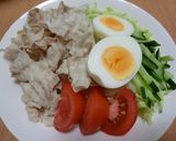 お肉柔らか！冷しゃぶサラダ素麺作り方4写真