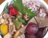 ツタンカーメンの豆 de ピンクのごはん作り方7写真