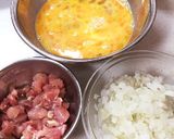 とり肉の和風☆親子チャーハン♪作り方2写真
