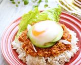 ミートソースで簡単カフェ風なオサレ丼♡作り方6写真