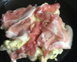 しめじと青シソのお好み焼き作り方3写真