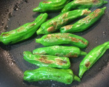 酸味の効いたししとうの梅煮浸し作り方3写真