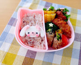 幼稚園 お弁当♡たれみみうさぎ 簡単作り方3写真